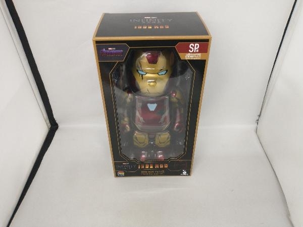 現状品 SP賞 IRON MAN Mark 85[Battle Damaged Ver.] BE@RBRICK 400% Happyくじ MARVEL Infinity SAGA 『IRON MAN』 BE@RBRICK_画像1