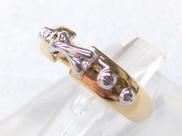 最高品質の K18 イエローゴールド #10.5 2.33g リング 指輪 アクセサリー イエローゴールド