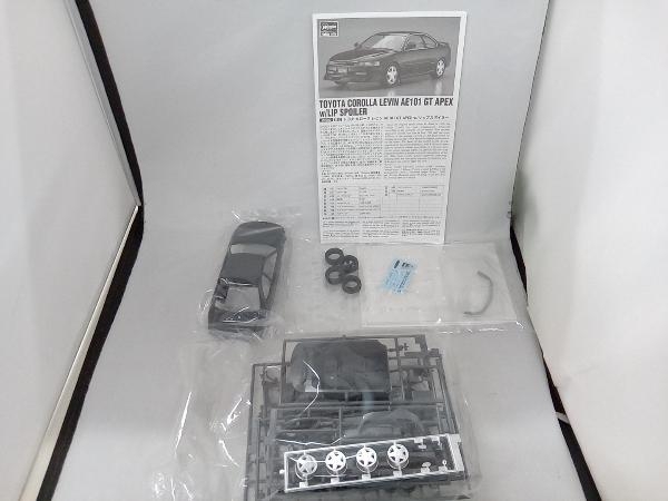 現状品 プラモデル ハセガワ 1/24 トヨタ カローラ レビン AE101 GT APEX w/リップスポイラーの画像2