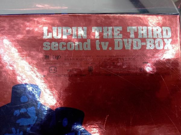 ディスク1中心部ヒビ割れ 箱イタミあり DVD LUPIN THE THIRD second tv,DVD-BOX_画像9
