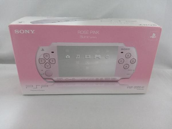 動作確認済 説明書なし PSP「プレイステーション・ポータブル」ローズ・ピンク(PSP2000RP)_画像1