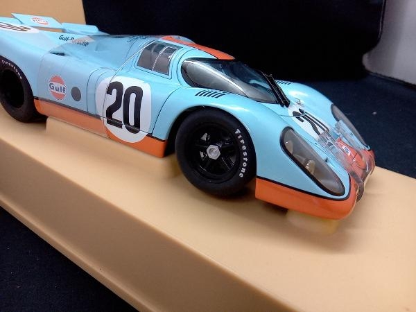 ジャンク PORSCHE 917K STEVE MCQUEEN 1970 80030 ポルシェ 1/18 AUTO artの画像9