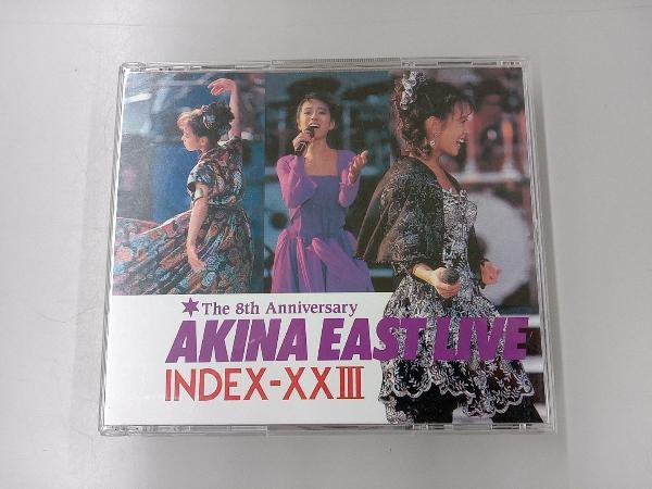 ジャンク 【キズ有りのため】中森明菜 CD AKINA EAST LIVE INDEX XXIII(イースト・ライヴ インデックス23) 2022ラッカーマスターサウンドの画像1