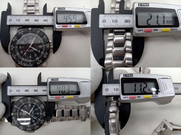 ジャンク 【LUMINOX】ルミノックス 3100 3-H MBM クォーツ 200M ブランド 腕時計 メンズ 中古の画像3