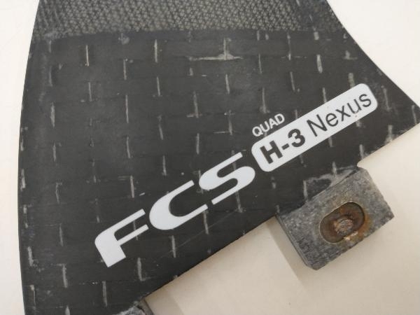 サーフボードフィン FCS H-3 NEXUS QUAD/ 中古品_画像4