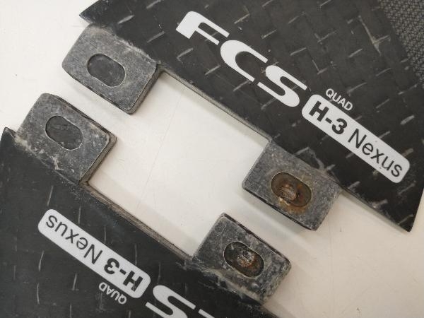 サーフボードフィン FCS H-3 NEXUS QUAD/ 中古品_画像5