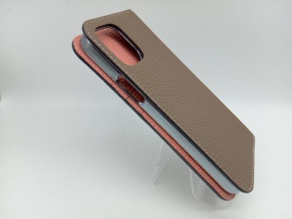 【箱付き】BONAVENTURA ボナベンチュラ ダイアリーケース スマホケース レザー BODT12-ETCP ベージュ_画像5