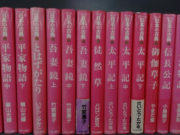 マンガ日本の古典 全32巻セット 中央公論社_画像3