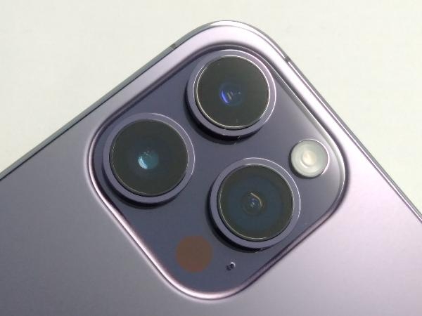 au 【SIMロックなし】NQ1E3J/A iPhone 14 Pro 256GB ディープパープル au_画像4