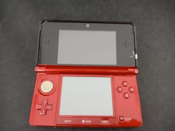 ジャンク ニンテンドー3DS本体 レッド_画像3