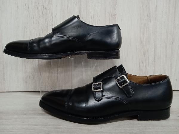 【箱保存袋付き】CROCKETT ＆ JONES クロケット＆ジョーンズ ドレスシューズ ブラック SIZE:71/2 約25.5cm_画像3