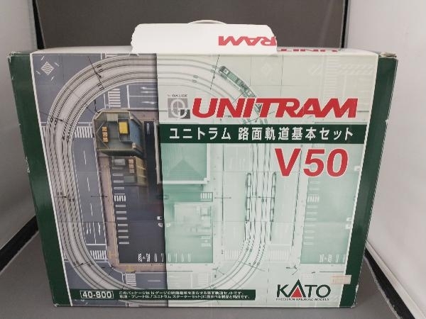 【現状品】 KATO 40-800 V50 ユニトラム 路面軌道基本セット カトー_画像1