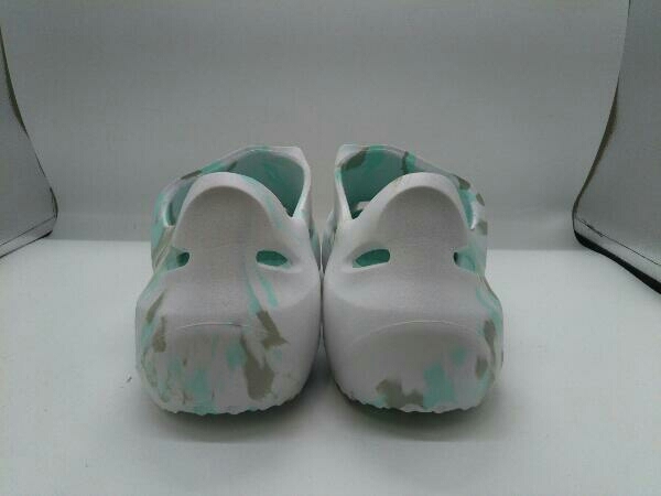 groundsglaunzCLAY MARBLE WHITE MINT GRAY sandals 