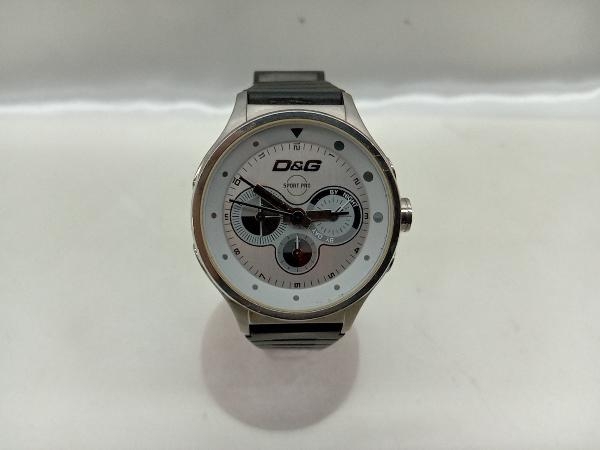 [Dolce &amp; Gabbana] Chronograph Quartz 5ATM R6.3 Батарея заменена пояс внешние внешние часы используются