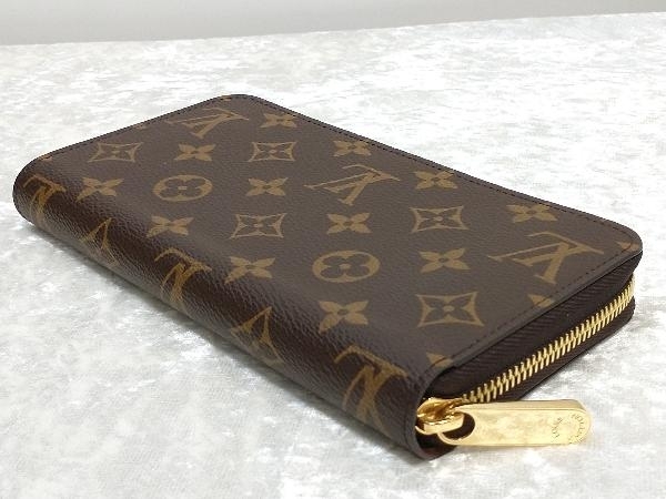 LOUIS VUITTON ルイヴィトン モノグラム ジッピーウォレット 長財布 ブラウン N42616 店舗受取可の画像3