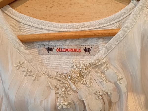 olleboreblaaru Velo Velo 232553 m size white camisole * no sleeve lady's 