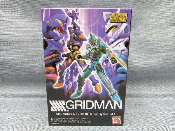 バンダイ スーパーミニプラ グリッドナイト&グリッドマン lnitial Fighter セット(30-16-21)_画像1