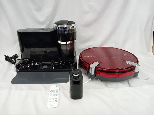TOSHIBA トルネオロボ VC-RVS2 R [スマートロボットクリーナー ダストステーション付 ハイグレードモデル グランレッド] 掃除機