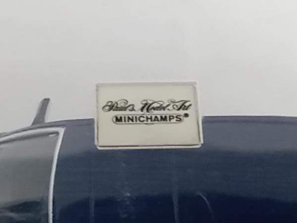 ミニチャンプス 1/43 メルセデス・ベンツ 560 SEL メタリックブルーの画像6