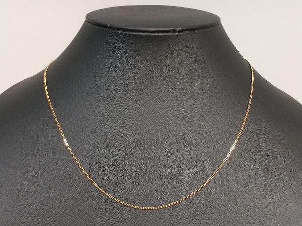 輝く高品質な イエローゴールド チェーンネックレス 喜平 YG 18金 K18 2.7g 店舗受取可 45.5cm イエローゴールド