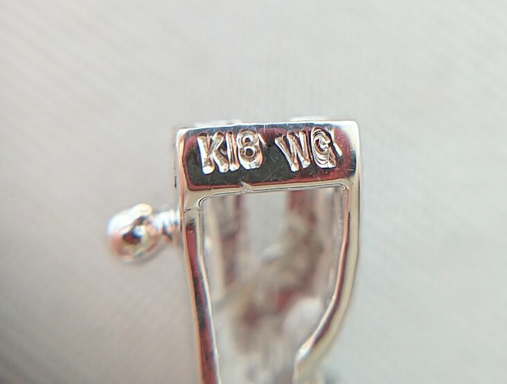 定率割引 往復 Yahoo!オークション - K18WG ダイヤ0.30ct 約17.5㎝ 総重量約 ホワイトゴールド