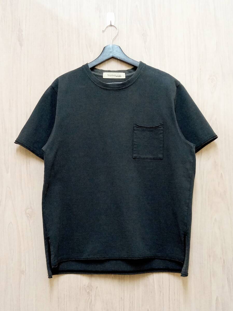 tokyo design studio new balance/東京デザインスタジオ ニューバランス/半袖Tシャツ/Garment Dye Heavy Weight Dry T-shirt/ブラック/L_画像1