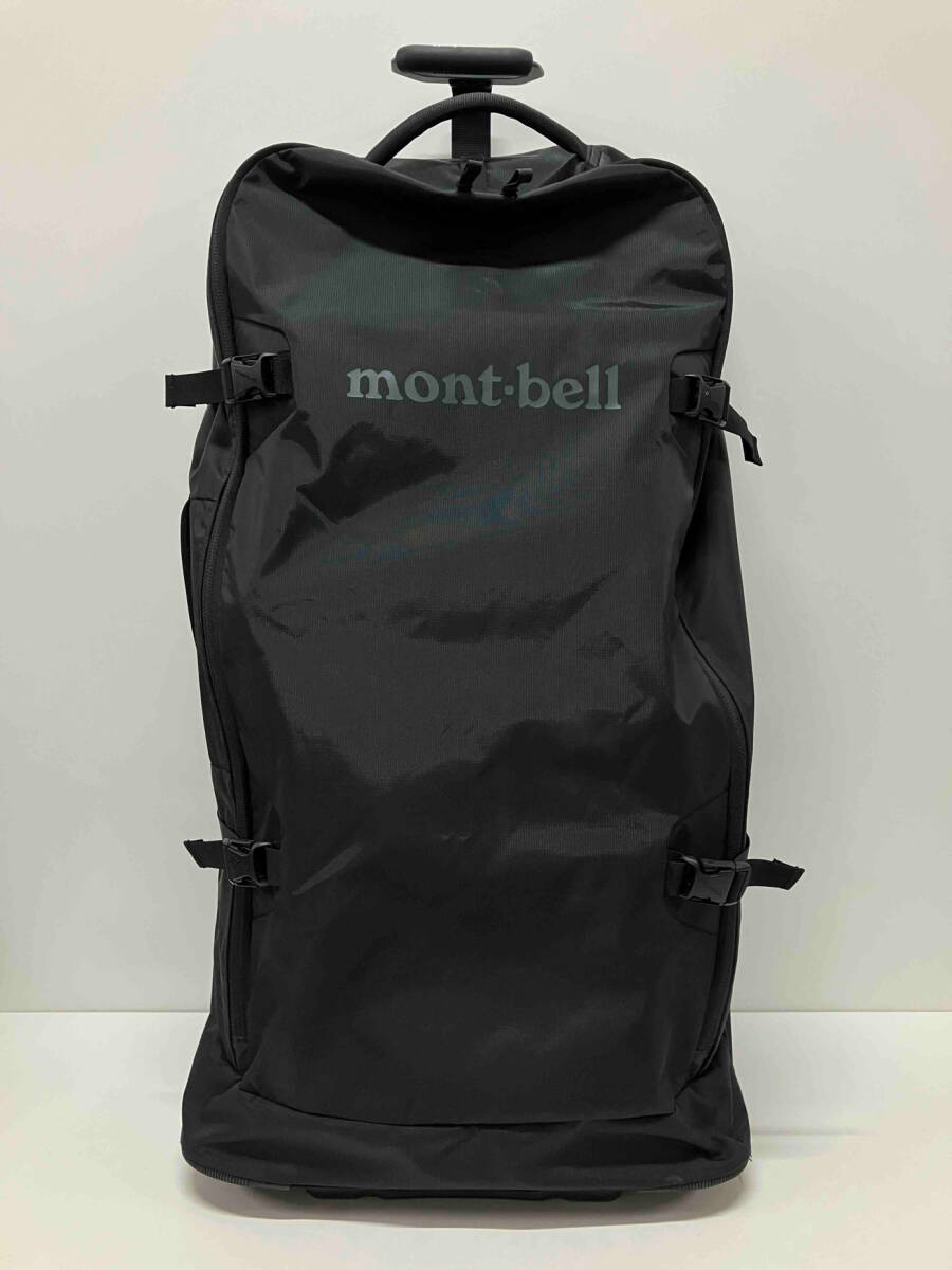 mont-bell モンベル ウィーリーダッフル 80 キャリーバッグ 2輪 ブラック_画像1