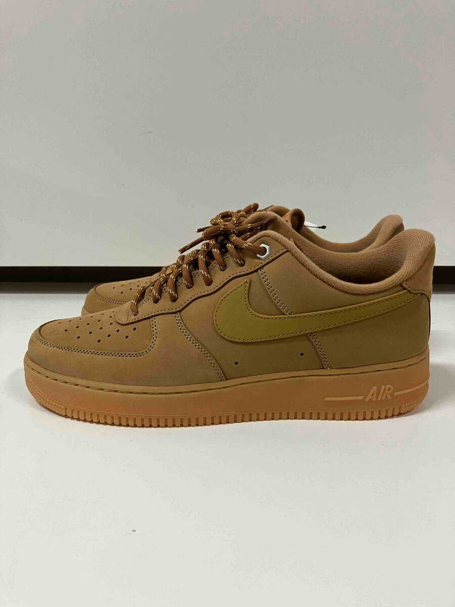 NIKE ナイキ スニーカー AIR FORCE エアー フォース 1 LOW Flat Wheat フラット ウィート 28.5cm ブラウン_画像1