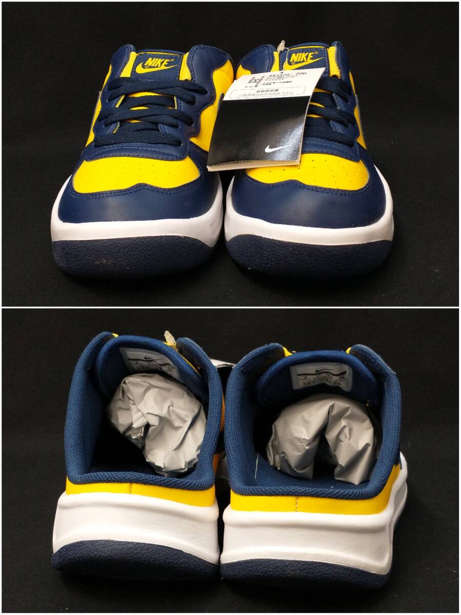 [黒タグ付・未使用] NIKE A83 CLOG MICHIGAN ナイキ クロッグ ミシガン 26cm スニーカー サンダル 11年製 黄 紺 443379-700 店舗受取可_画像3