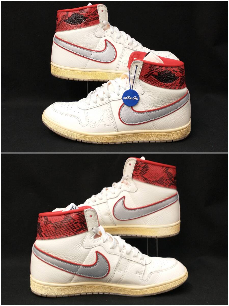 [箱付] NIKE AWAKE NY JORDAN AIR SHIP UNIVERSITY RED アウェイク コラボ エアシップ ユニバーシティ レッド 赤 白 FN8675-100 店舗受取可_画像4