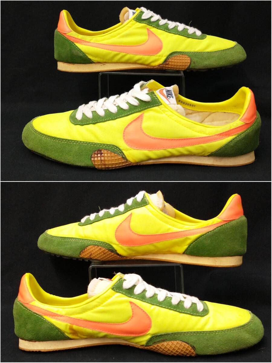 [80s] NIKE VINTAGE VAINQUEUR TRACK SPIKE バンカー トラック スパイク ヴィンテージ US13 地図箱 風車ロゴ 海外 スニーカー 店舗受取可_画像4