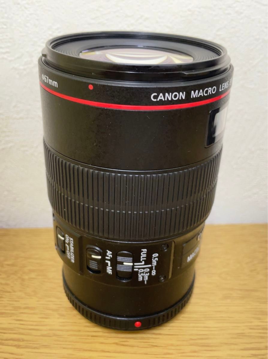 【中古美品】Canon EF 100mm F2.8L マクロ IS USM 