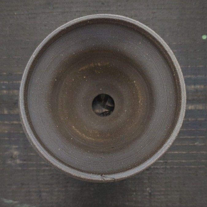 I39TR CELECT オリジナル SHINOGI GOBLET POT 鉢 炭化焼成 鉢 塊根植物 アガベ グラキリス オベサ