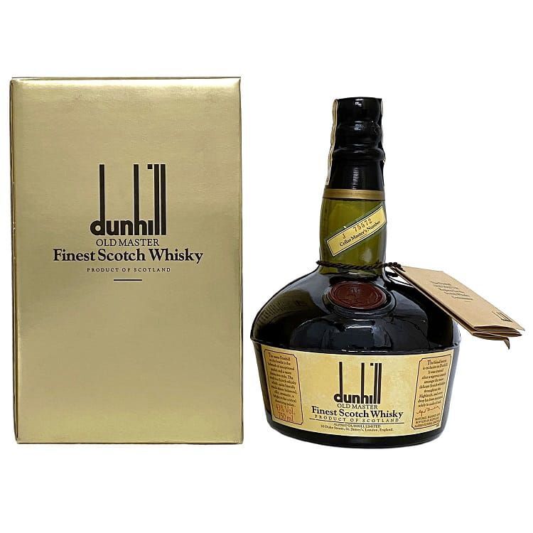 ダンヒル オールドマスター dunhill OLD MASTER Finest Scotch Whisky ウイスキー_画像1