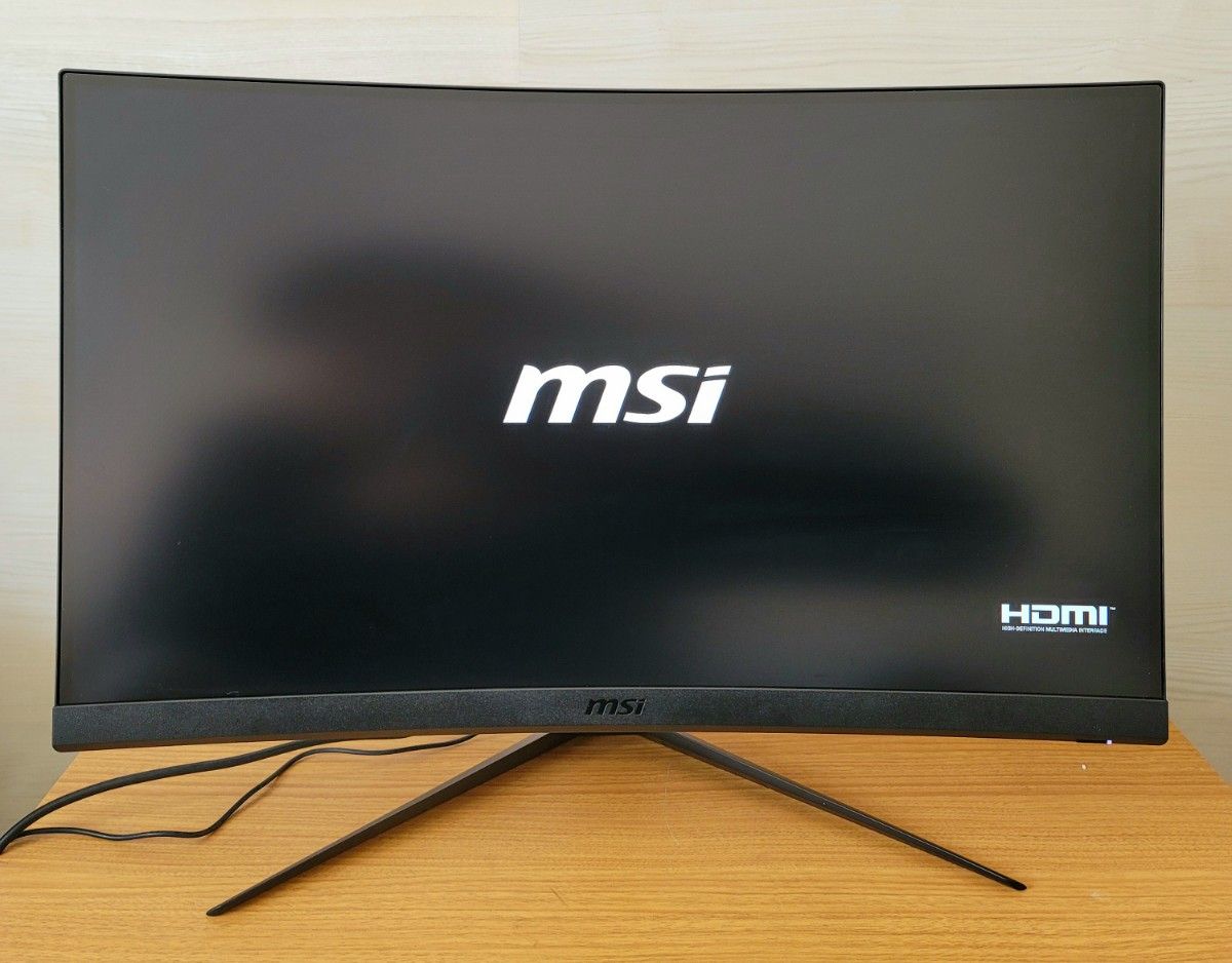 値下げ　美品 MSI G27C5 E2　27インチ 170Hz 湾曲ゲーミングモニター