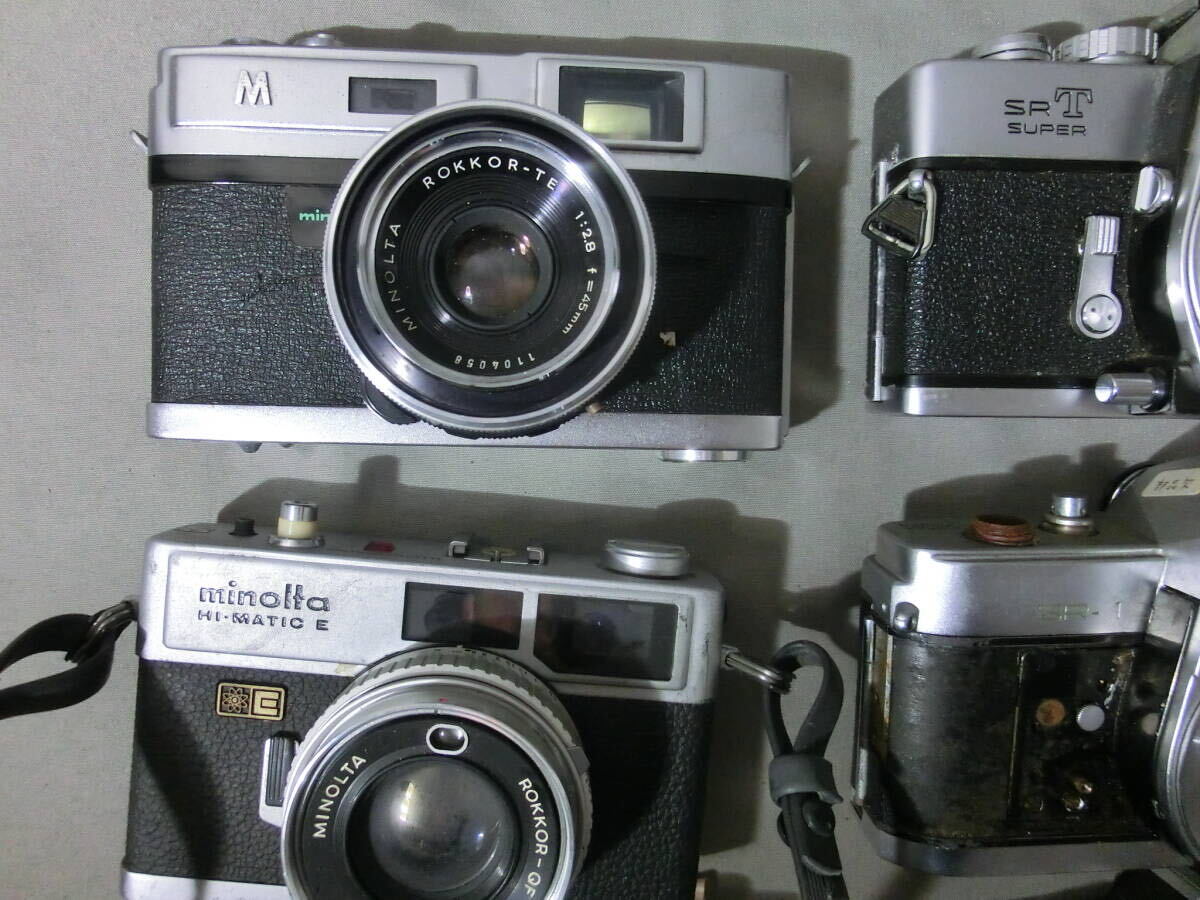 Minolta Hi-MATIC E/V2/SRT super/Hi-MATIC/7000/SR-1/A3 8個_画像2