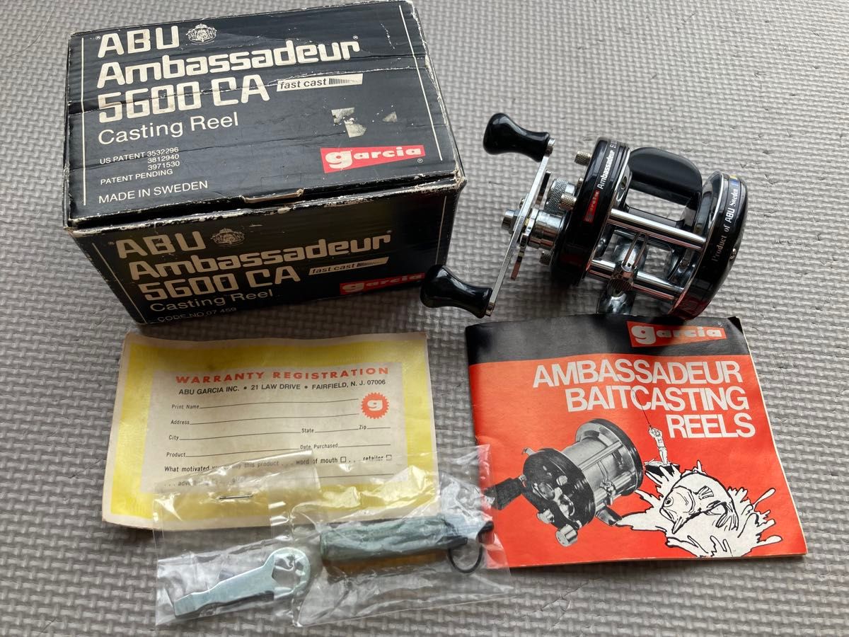 アブアンバサダー5600CAパーミングカップモデル1981ビンテージ アブアンバサダー5600CAパーミングカップモデル1981ビンテージ