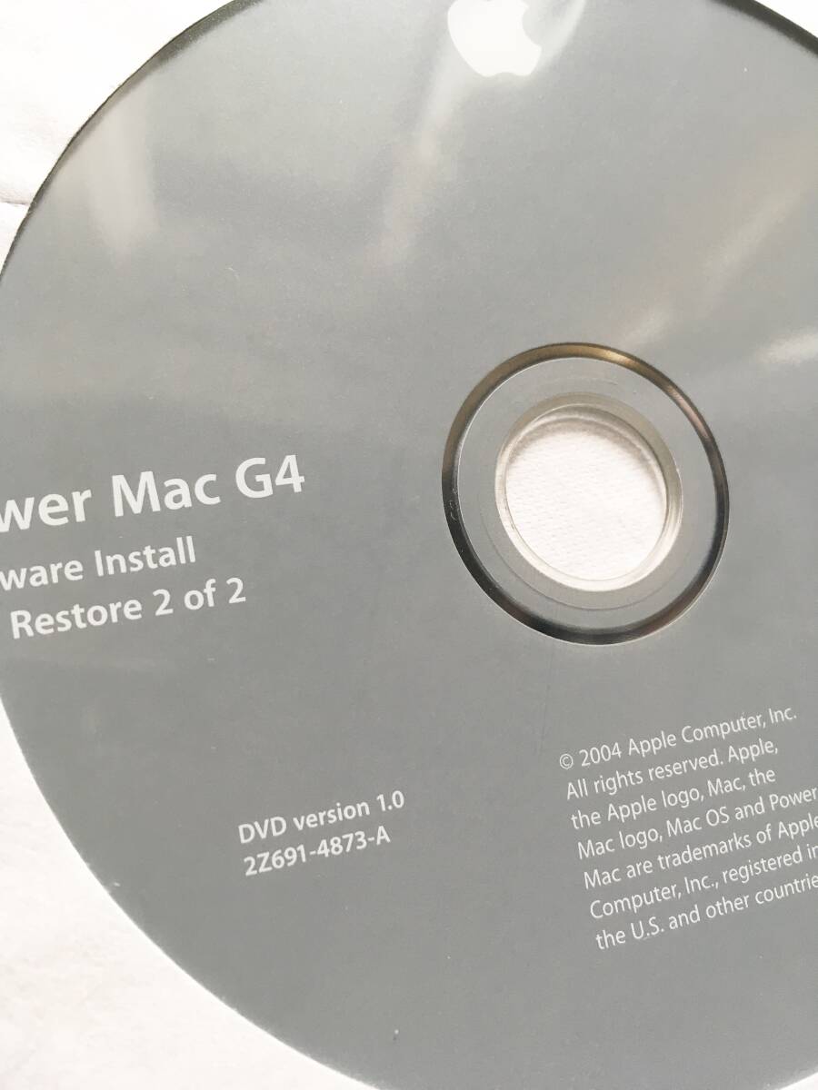 ☆☆ Apple Power Mac G4 DVD-ROM【 OS 10.３.２ 】① ②の画像2