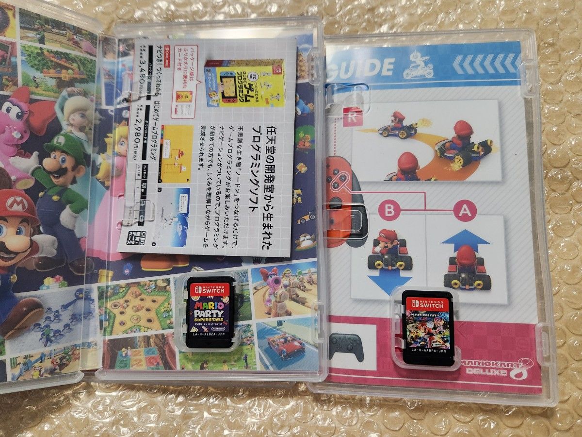 Nintendo Switch マリオカート8デラックス マリオパーティ スーパースターズ
