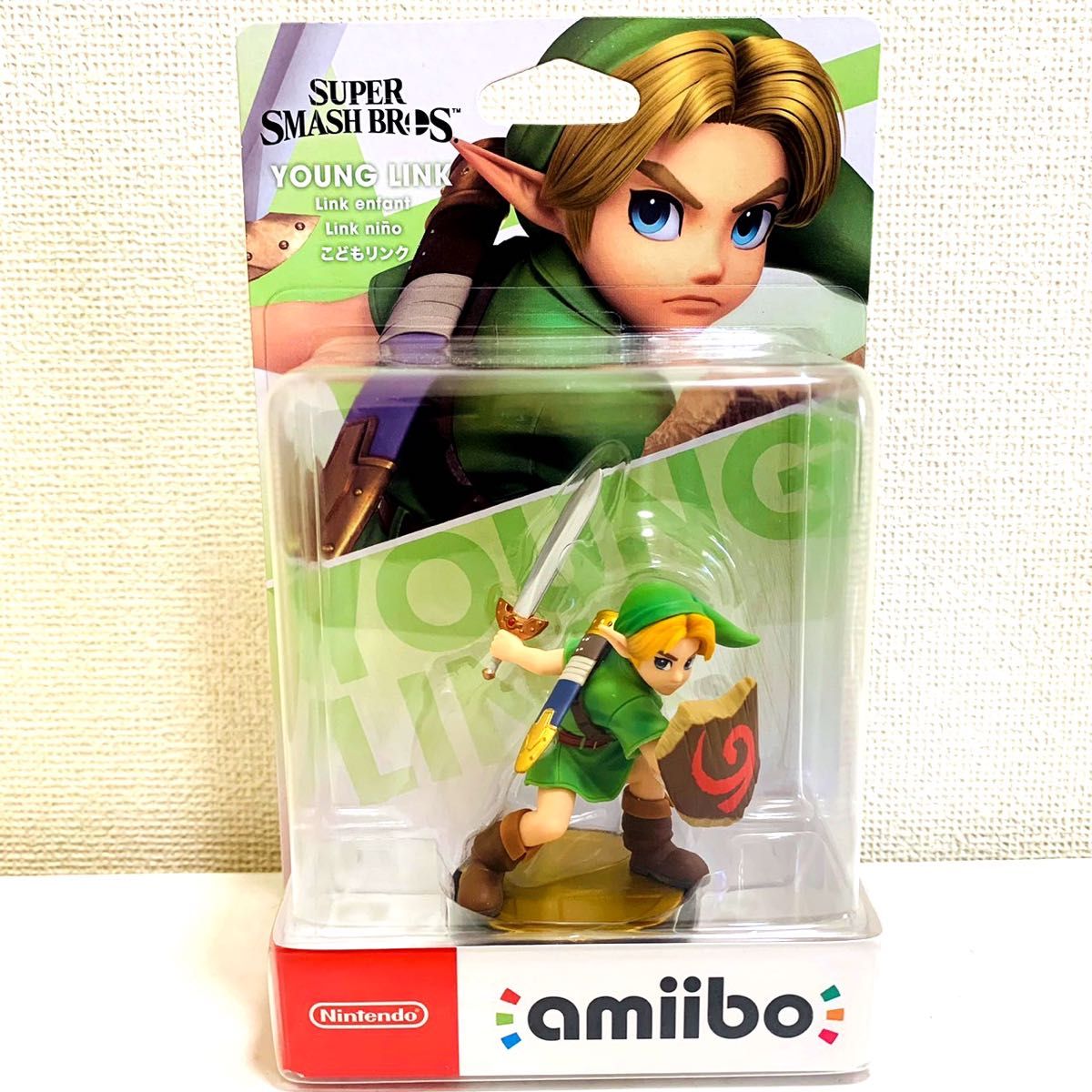 ■新品・未開封■amiiboこどもリンク/ムジュラの仮面/リンク/ドットリンク/ゼルダ/ガノン（スマブラ）6体セット