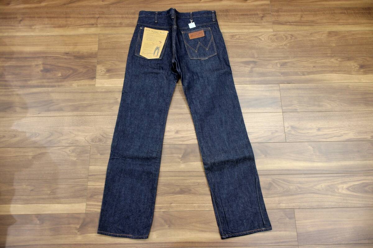 DEAD* Wrangler 40s 11MW Uchimaki tag reissue model 90s made in Japan M1948-29 rinse [W34 L34]* archive length bell 11MWZ 111MJ 11MJZ 50s 60s