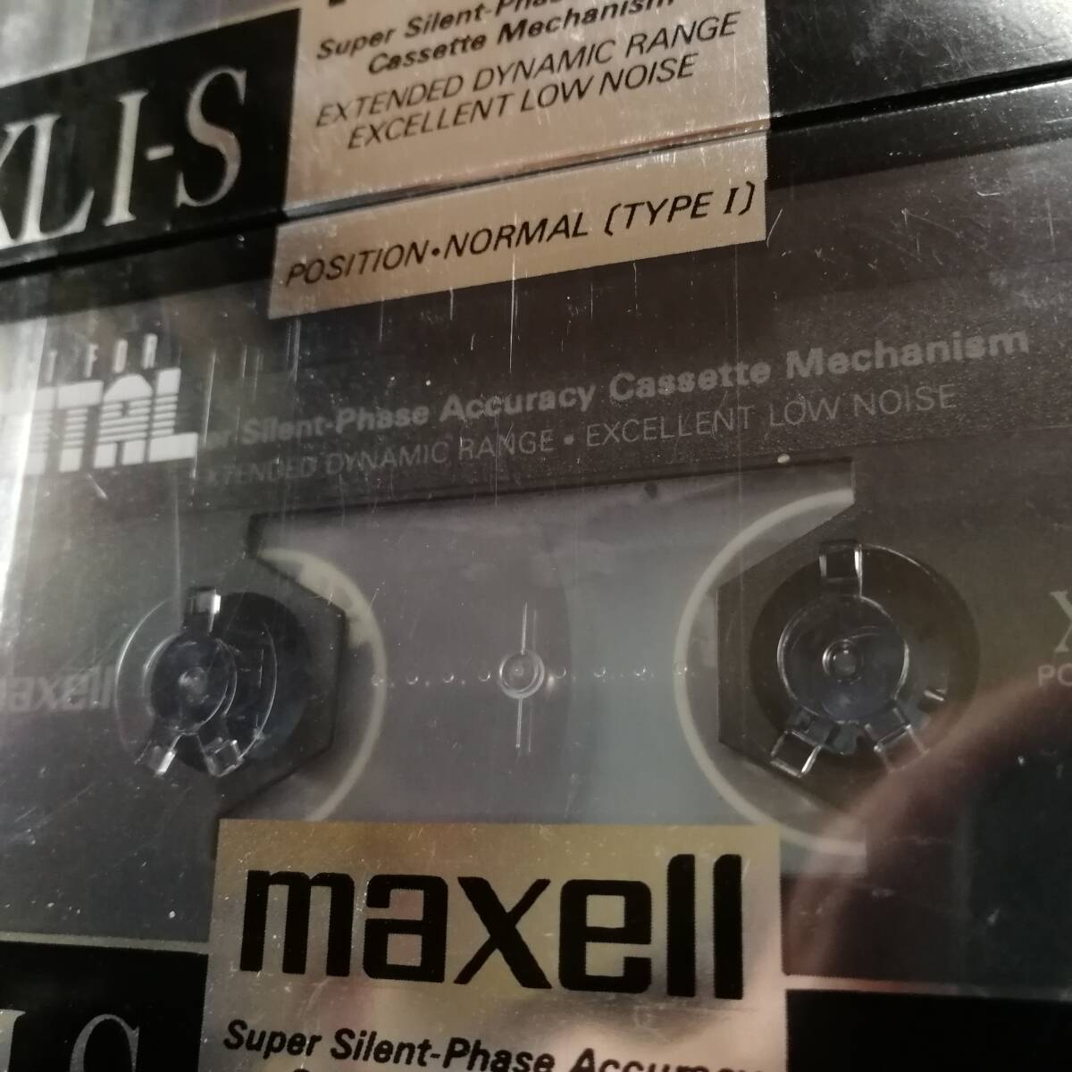 未開封　カセットテープ　maxell XLⅠ-S　54分　2本セット_画像2