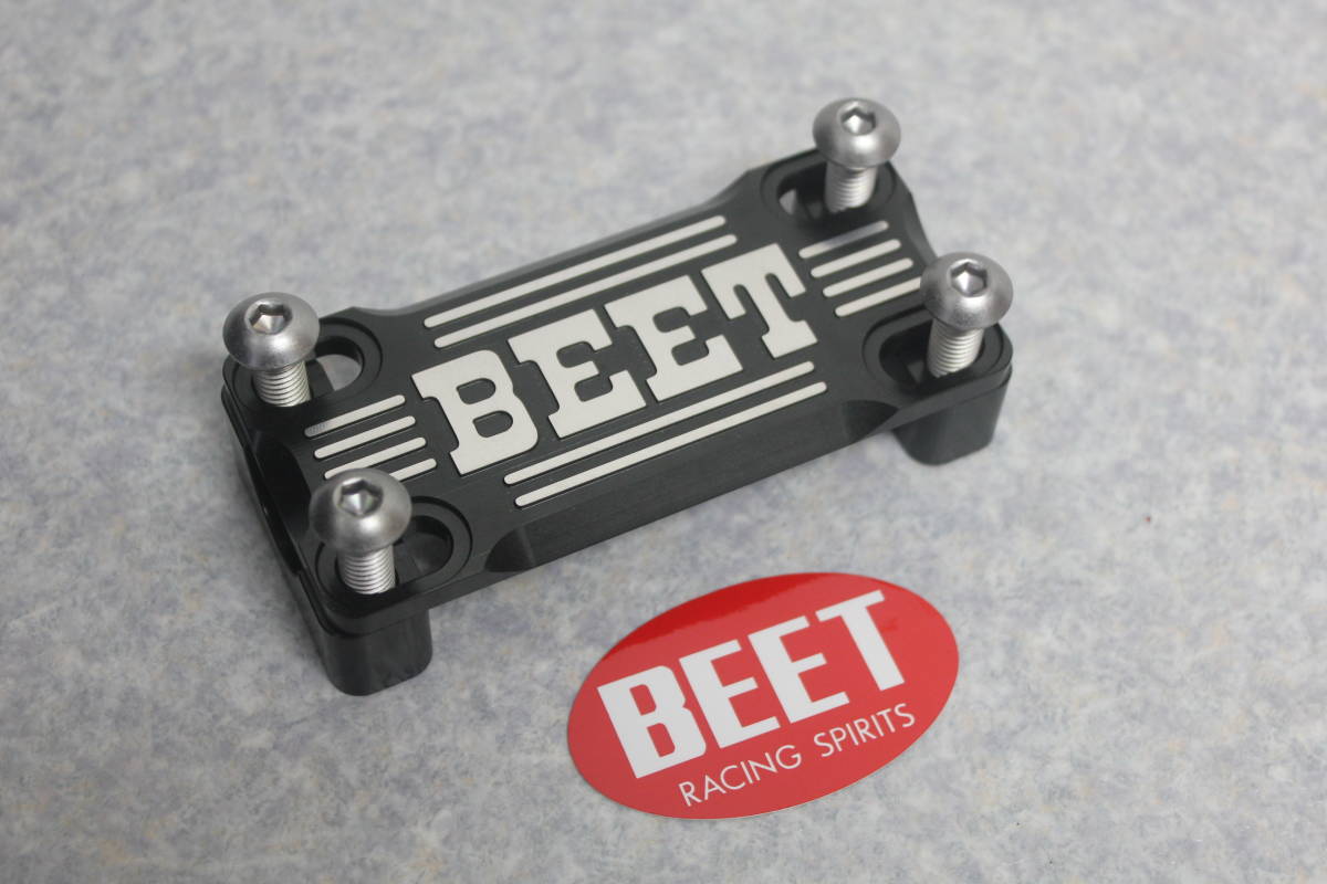 【BEET】正規品ハンドルブレースキット 黒 GS400 Z750RS Z400FX GT380 KH400 XJ400 Z1 Z2 Z750FX CB400F ゼファー400 KH250 RZ250 CB400Tの画像1