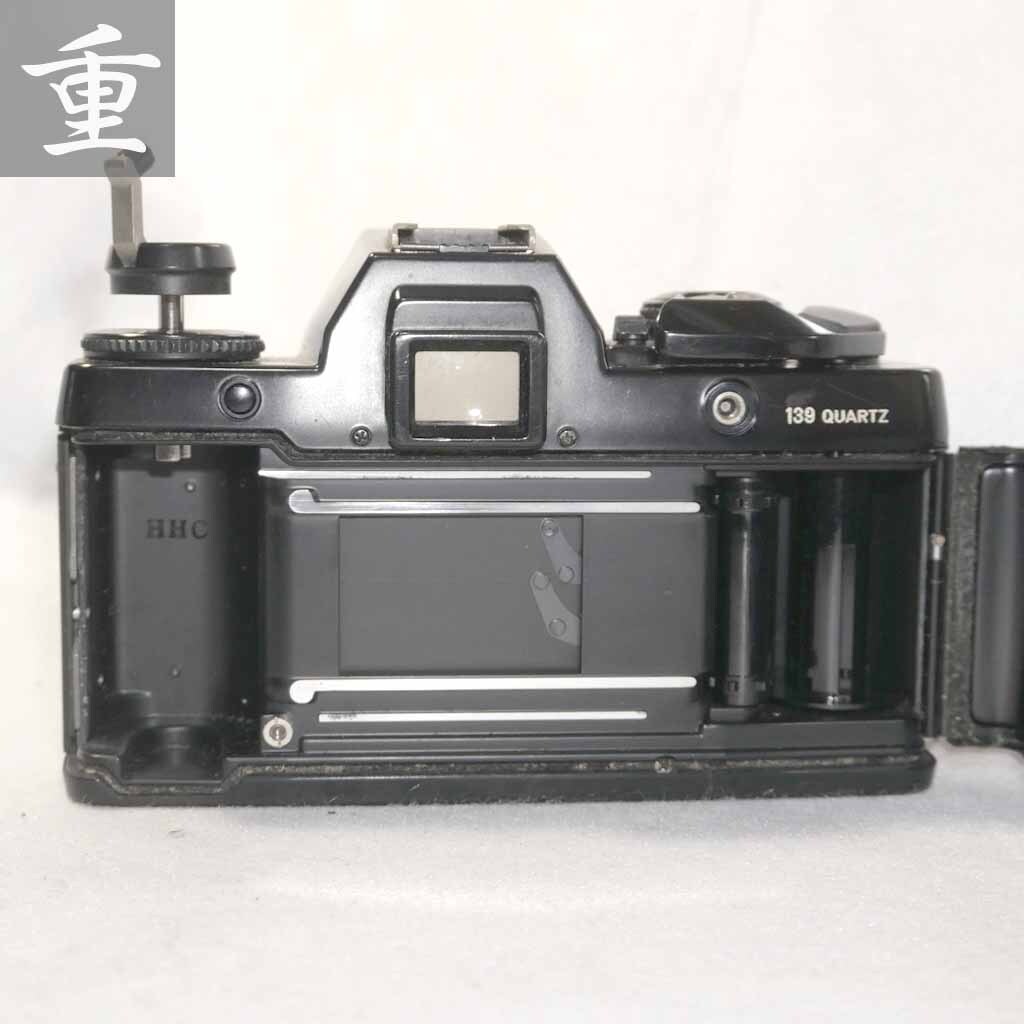 ★動作品・ジャンク扱い★CONTAX 139 QUARTZ シャッター動作 メーター動作｜外装・フィルム室整備必要◆返品不可◆東京発◆0320_画像8