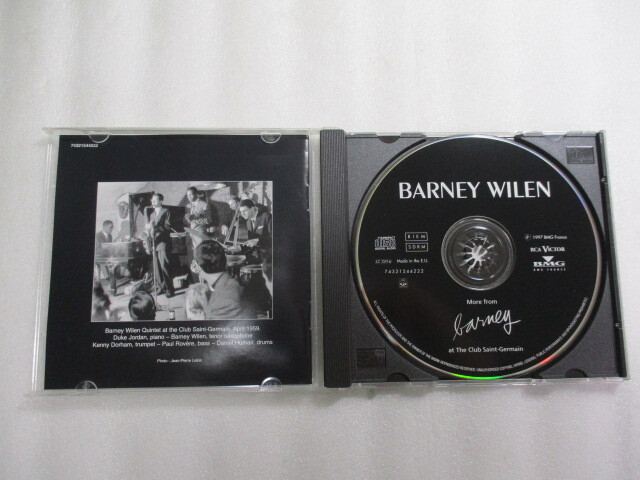 CD Barney Wilen / More From Barney At The Club Saint-Germain / バルネ・ウィラン/ Kenny Dorham / Duke Jordanの画像4