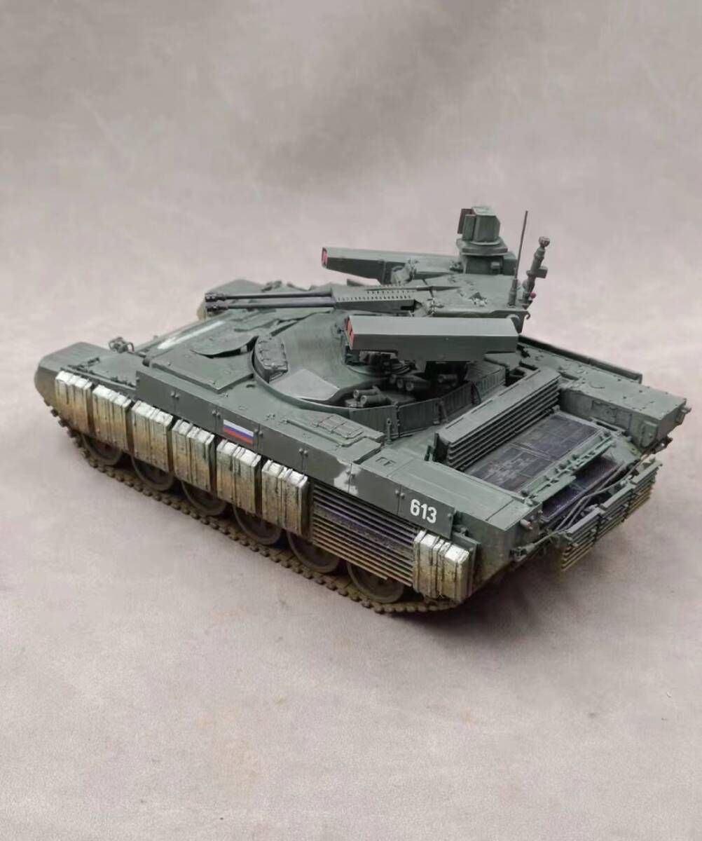 1/35 Russia army BMPT heating power support tank construction painted final product 