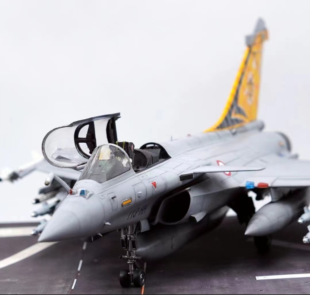 アカデミー1/48 フランス空軍 RAFALE C PROVENCE 組立塗装済完成 アカデミー1/48 フランス空軍 RAFALE C PROVENCE 組立塗装済完成