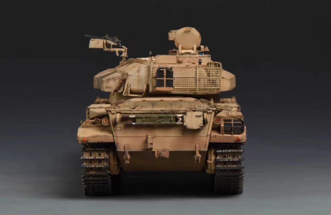 Amusing Hobby 1/35 イスラエル ショットカール 主力戦車 組立塗装済完成品_画像9