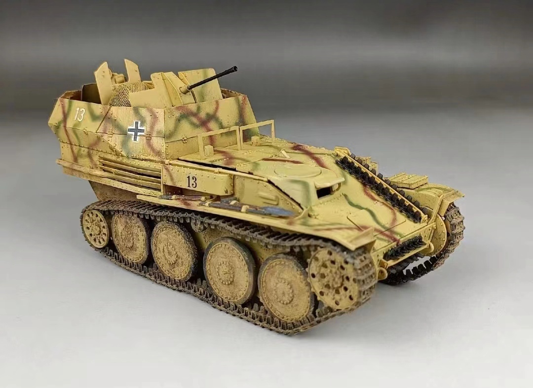 1/35 ドイツ 38(t) 防空戦車 組立塗装済完成品_画像1