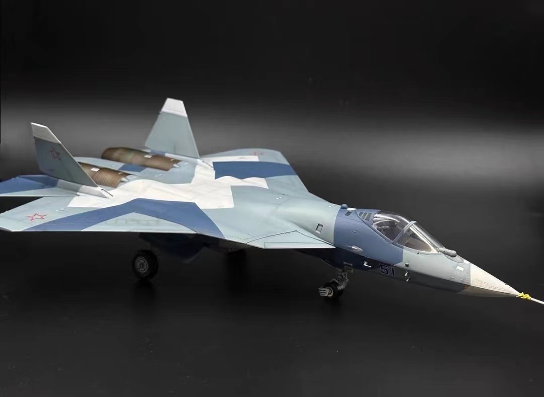 1/72 ロシア空軍 T-50/Su57 組立塗装済完成品 プラモデル 1/72 ロシア空軍 T-50/Su57 組立塗装済完成品 プラモデル